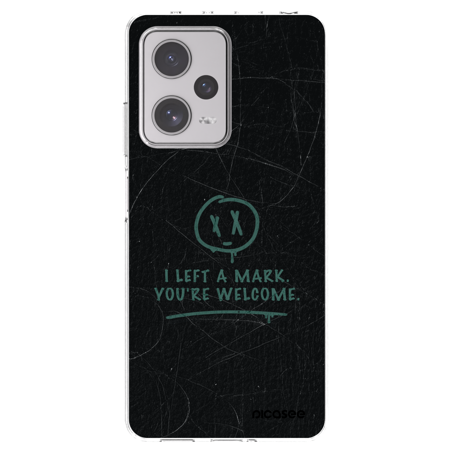 Picasee silikonski prozorni ovitek za Xiaomi Redmi Note 12 Pro+ 5G - LEFT A MARK