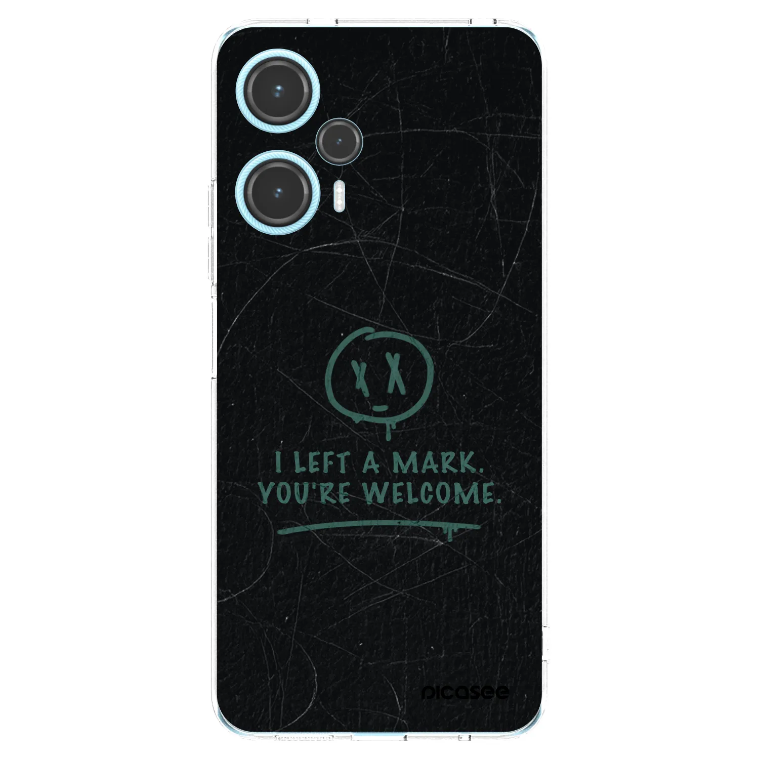 Picasee silikonski prozorni ovitek za Xiaomi Poco F5 - LEFT A MARK