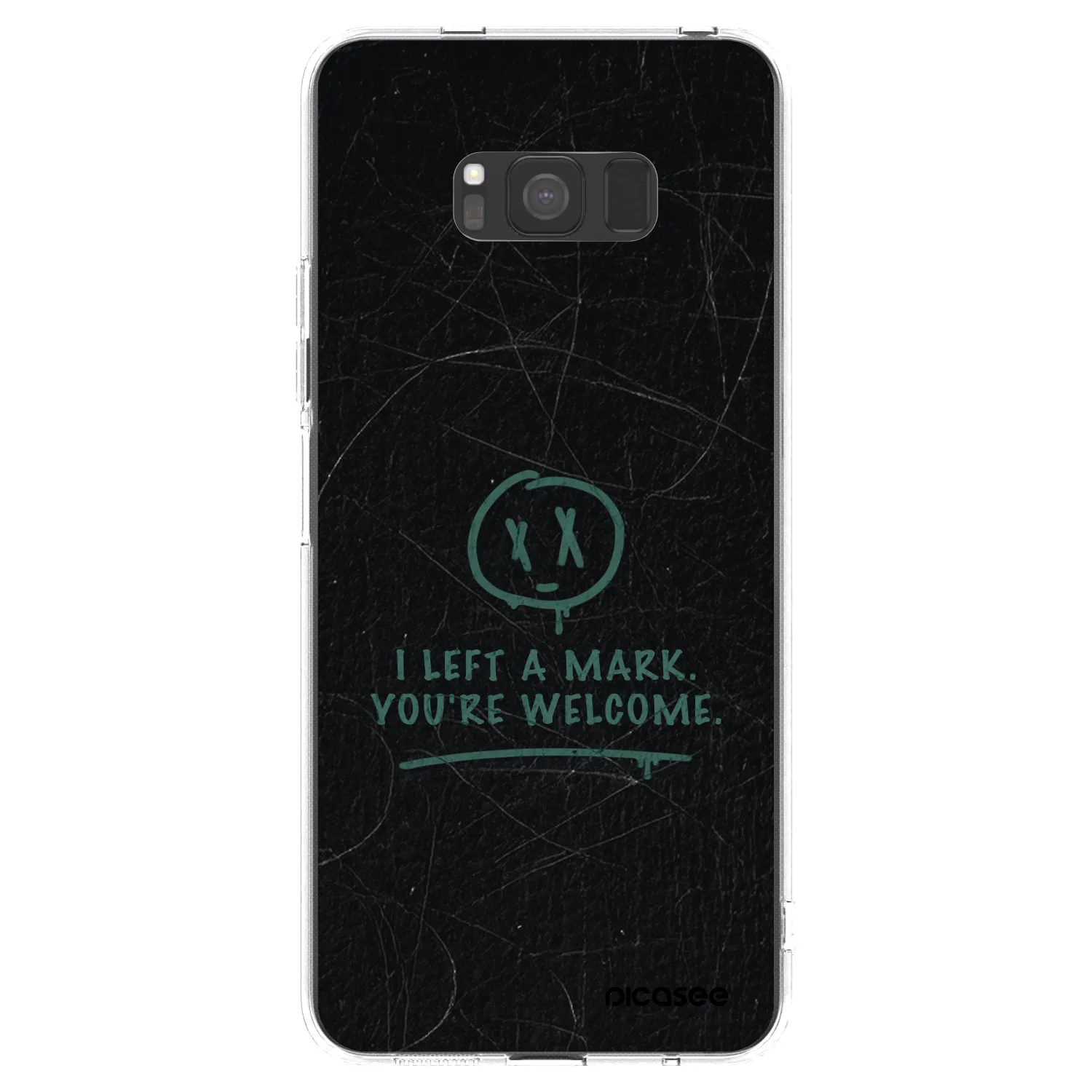 Picasee silikonski prozorni ovitek za Samsung Galaxy S8 G950F - LEFT A MARK