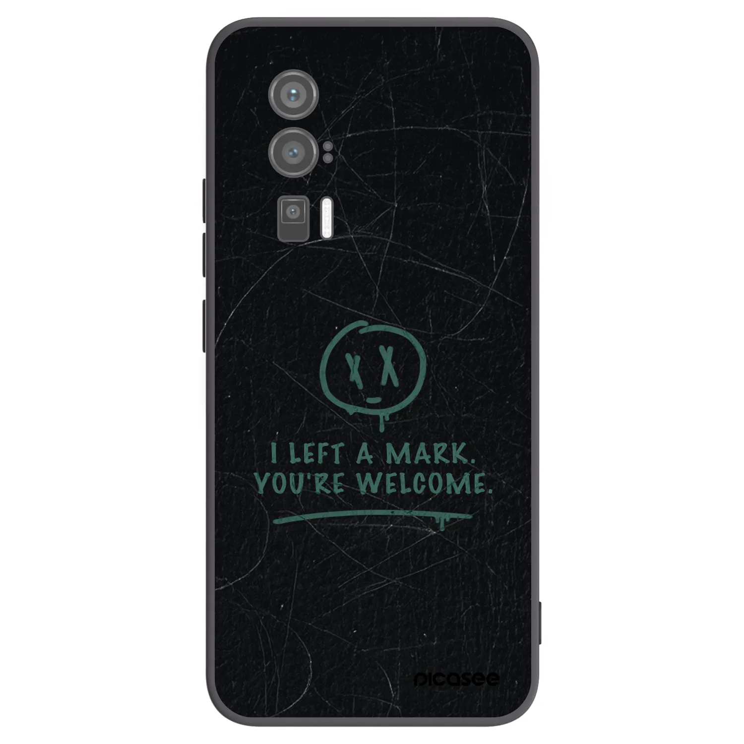 Picasee silikonski črni ovitek za Xiaomi Poco F5 Pro 5G - LEFT A MARK