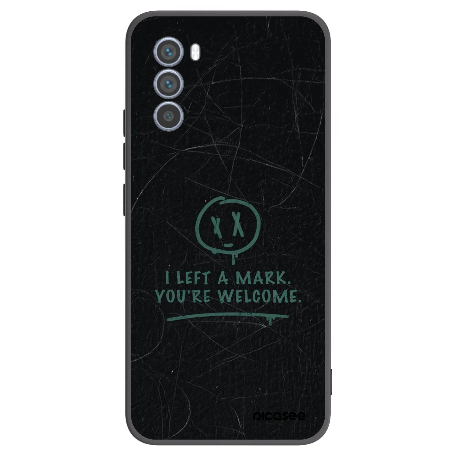Picasee silikonski črni ovitek za Motorola Moto G62 - LEFT A MARK
