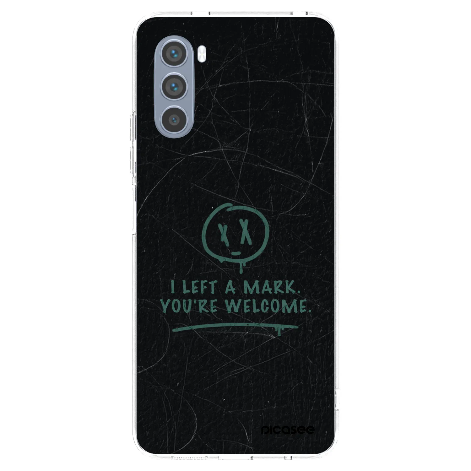Picasee silikonski prozorni ovitek za Motorola Moto G62 - LEFT A MARK