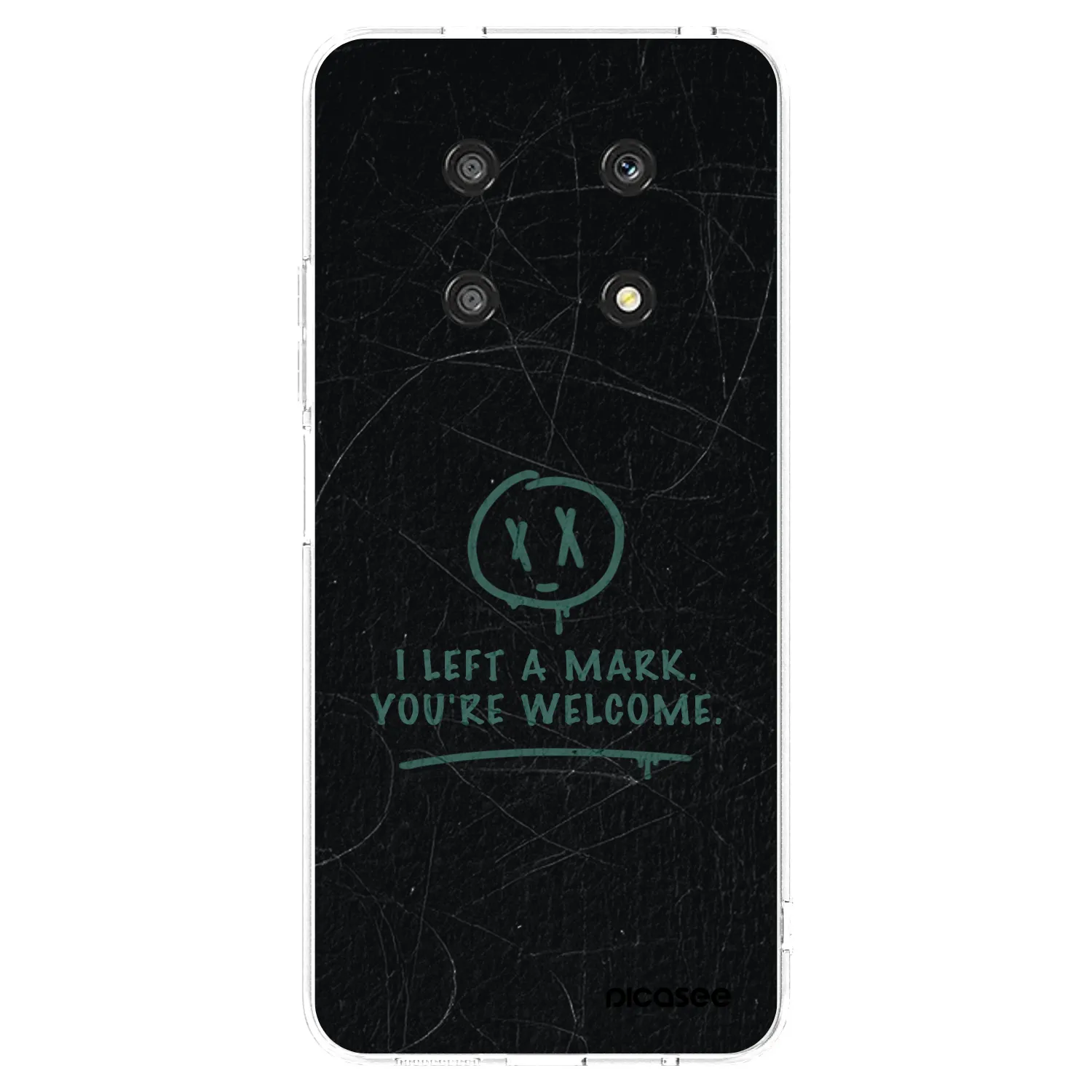 Picasee silikonski prozorni ovitek za Honor Magic4 Lite 5G - LEFT A MARK