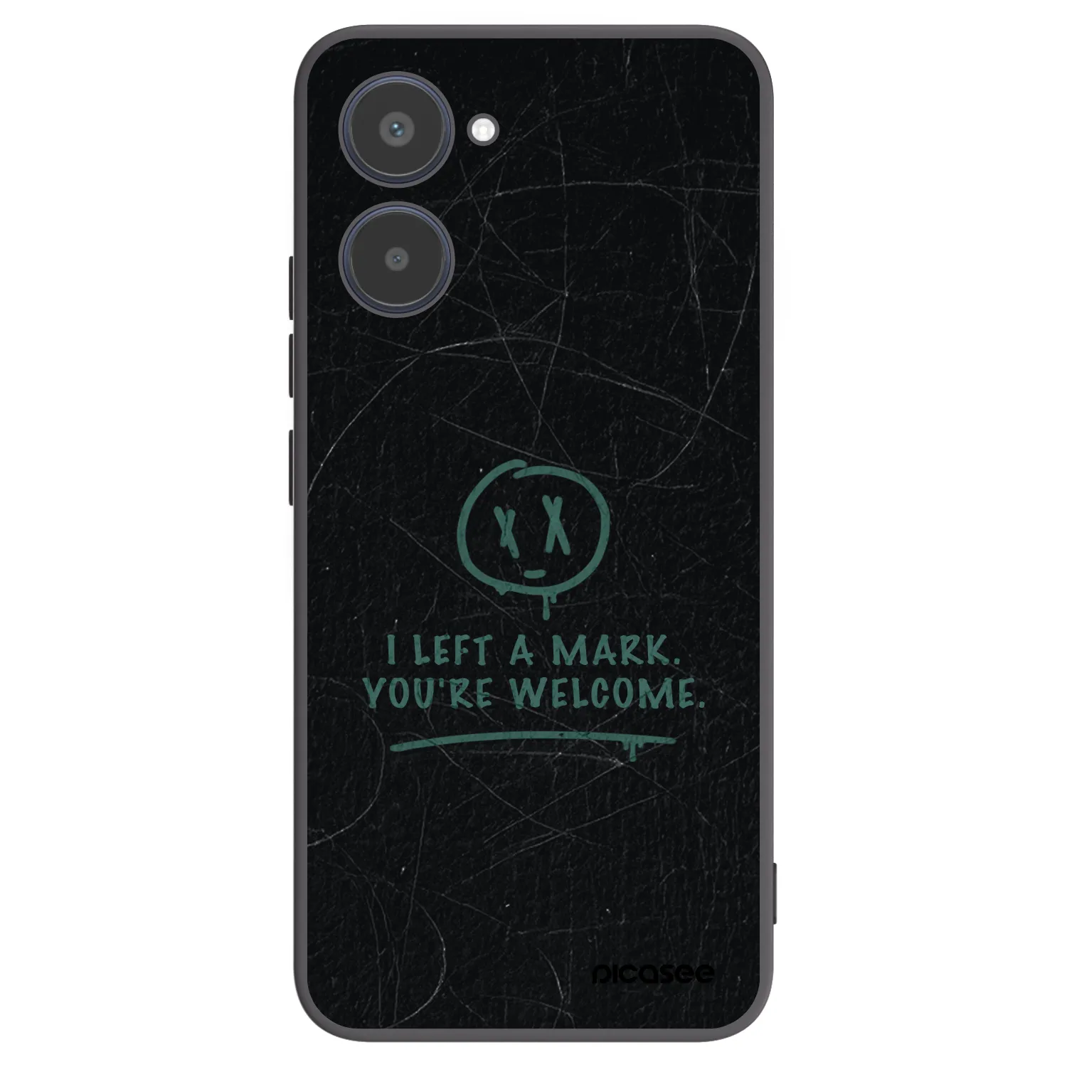 Picasee silikonski črni ovitek za Realme 10 4G - LEFT A MARK