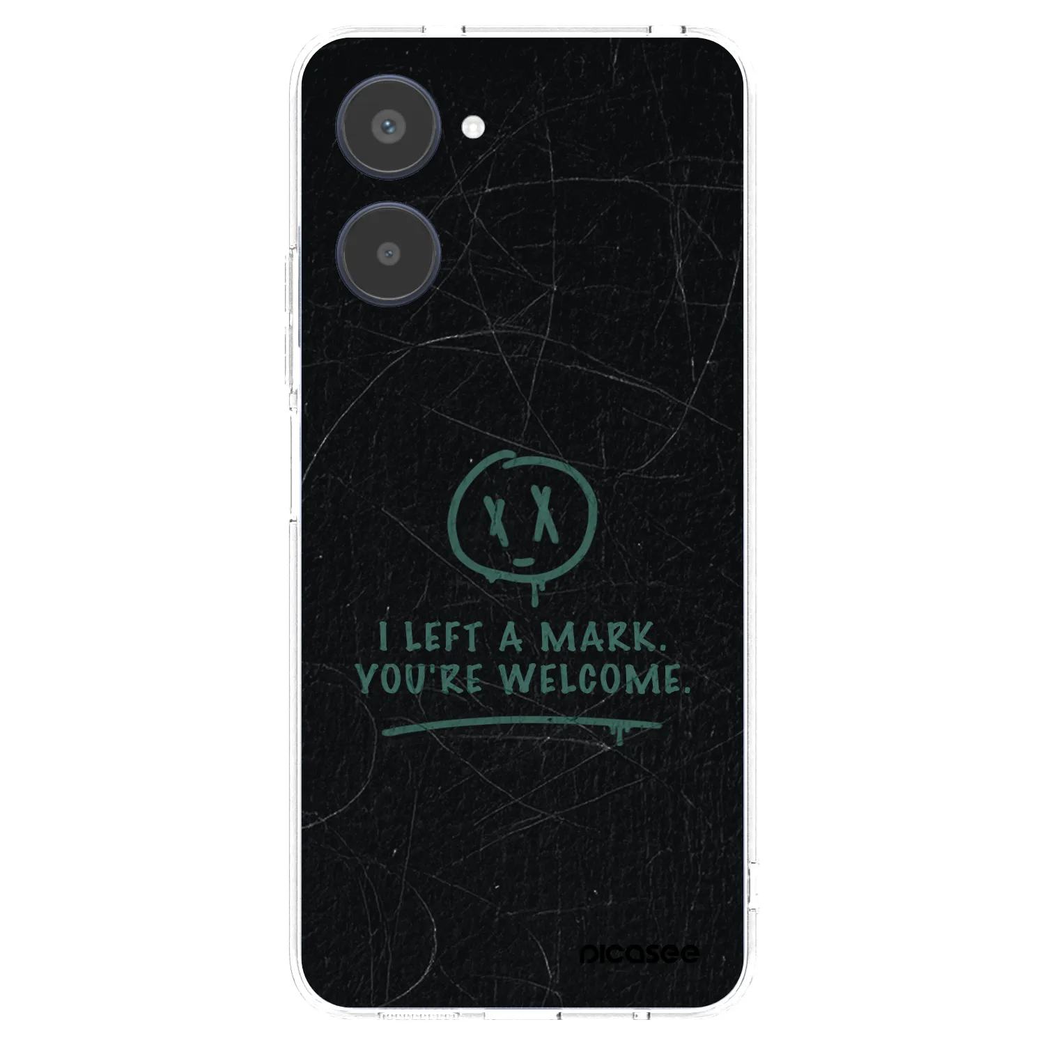 Picasee silikonski prozorni ovitek za Realme 10 4G - LEFT A MARK