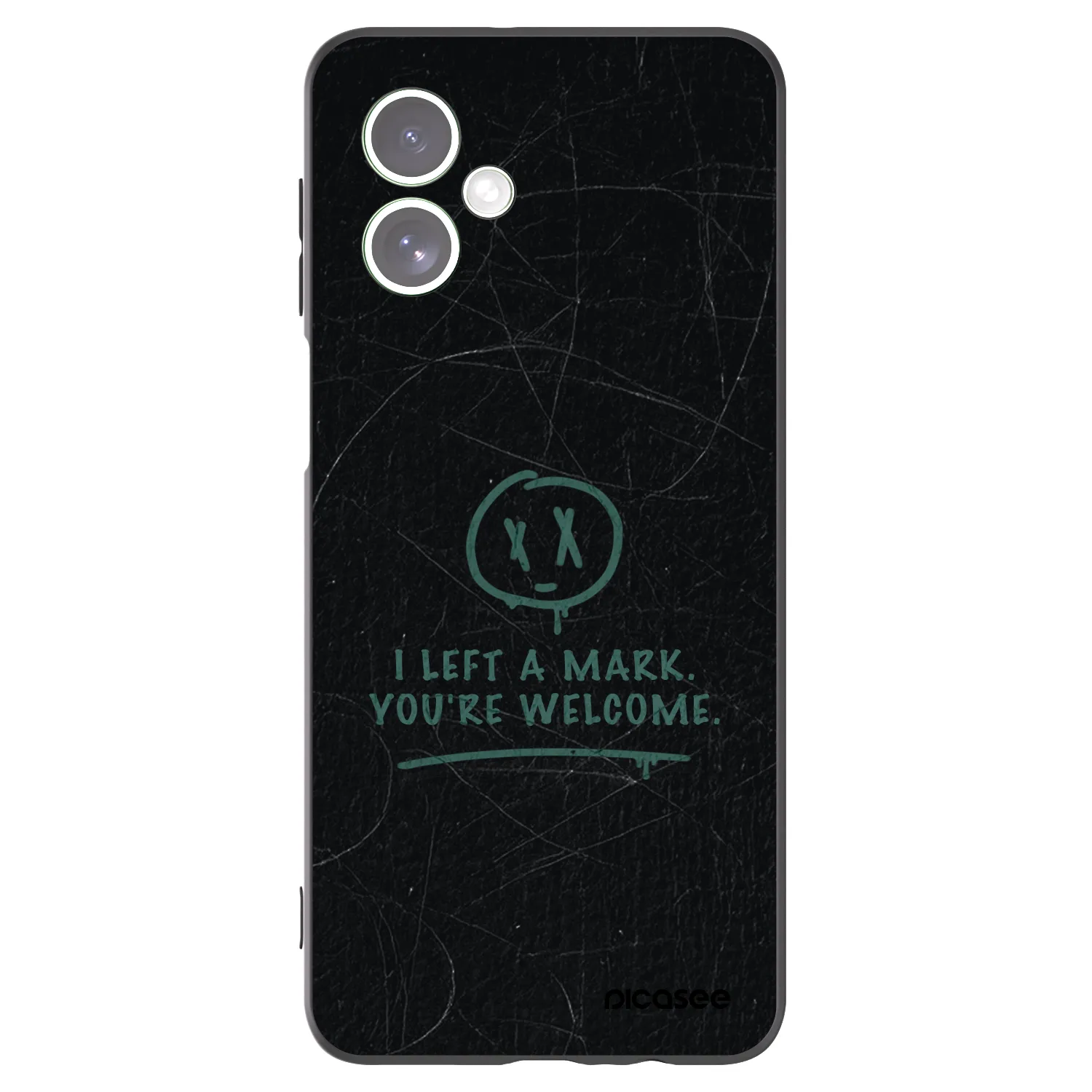Picasee silikonski črni ovitek za Motorola Moto G54 5G - LEFT A MARK