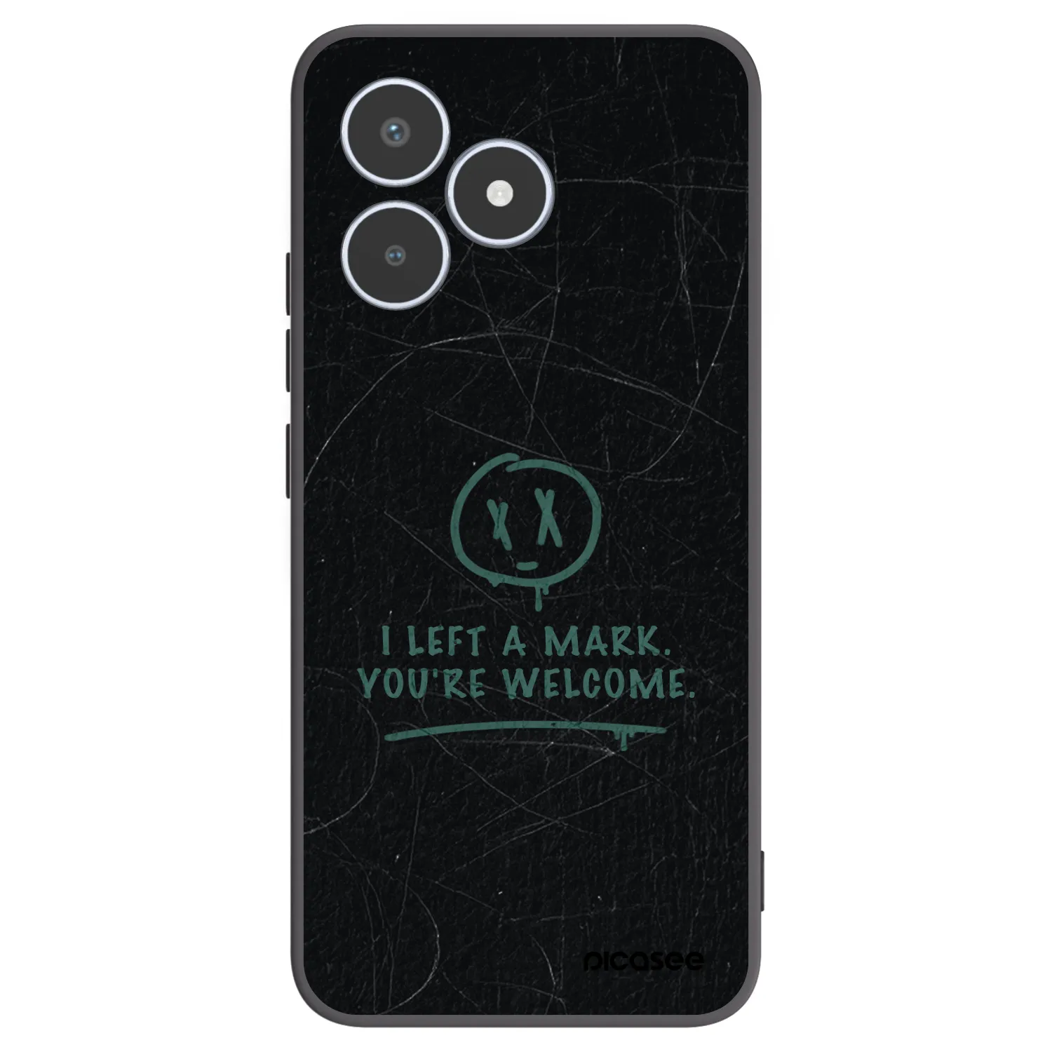 Picasee silikonski črni ovitek za Realme C53 - LEFT A MARK