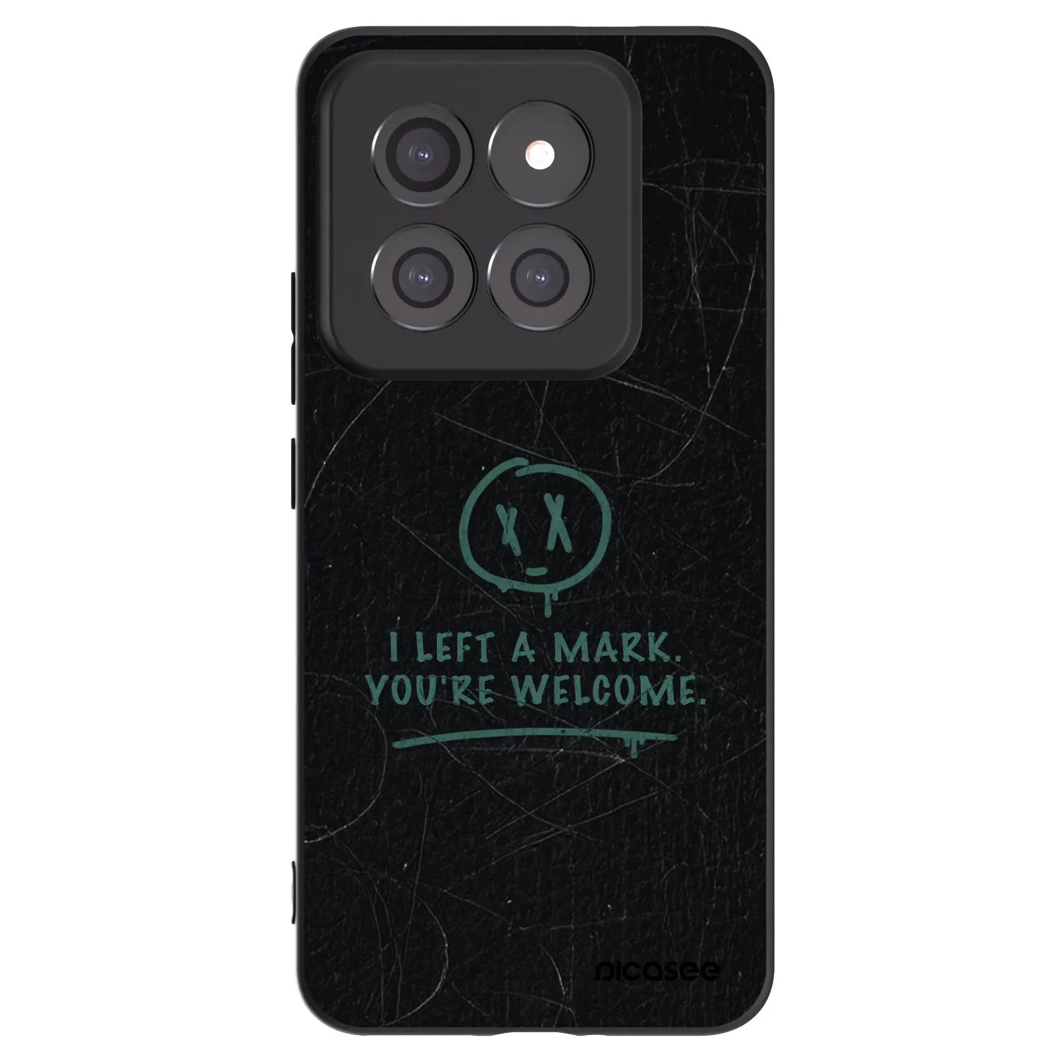 Picasee silikonski črni ovitek za Xiaomi 14 Pro - LEFT A MARK