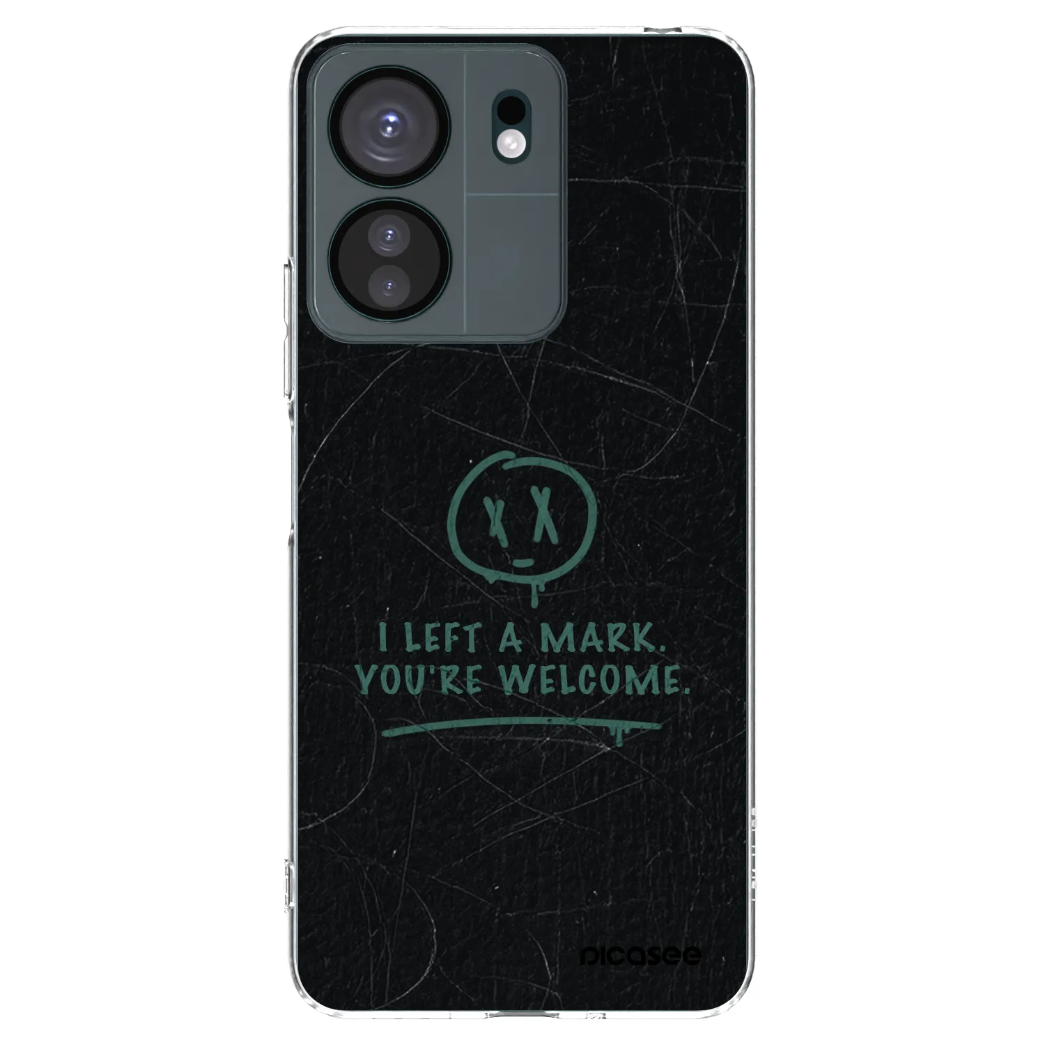 Picasee silikonski prozorni ovitek za Xiaomi Redmi 13C 4G - LEFT A MARK