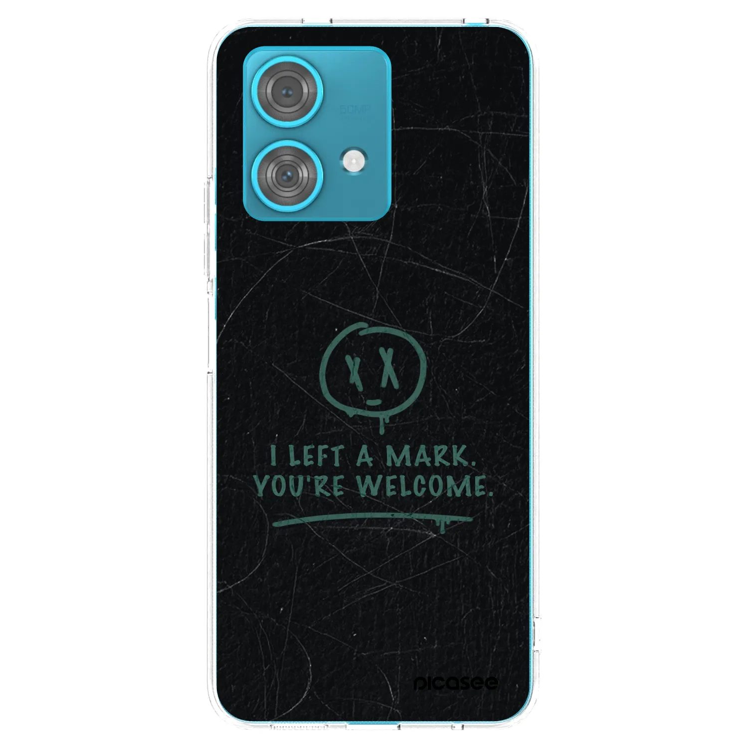 Picasee silikonski prozorni ovitek za Motorola Edge 40 Neo - LEFT A MARK