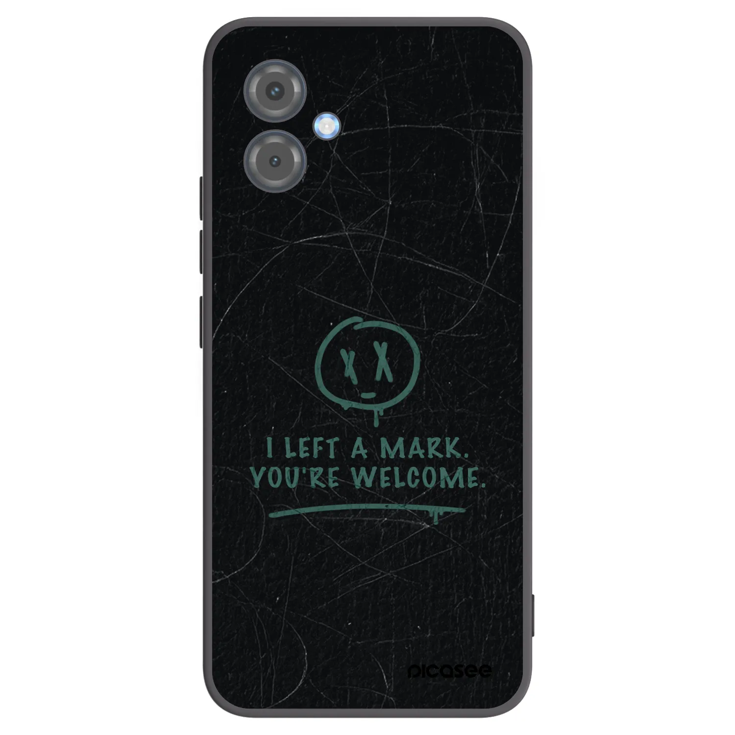 Picasee silikonski črni ovitek za Motorola Moto G14 - LEFT A MARK