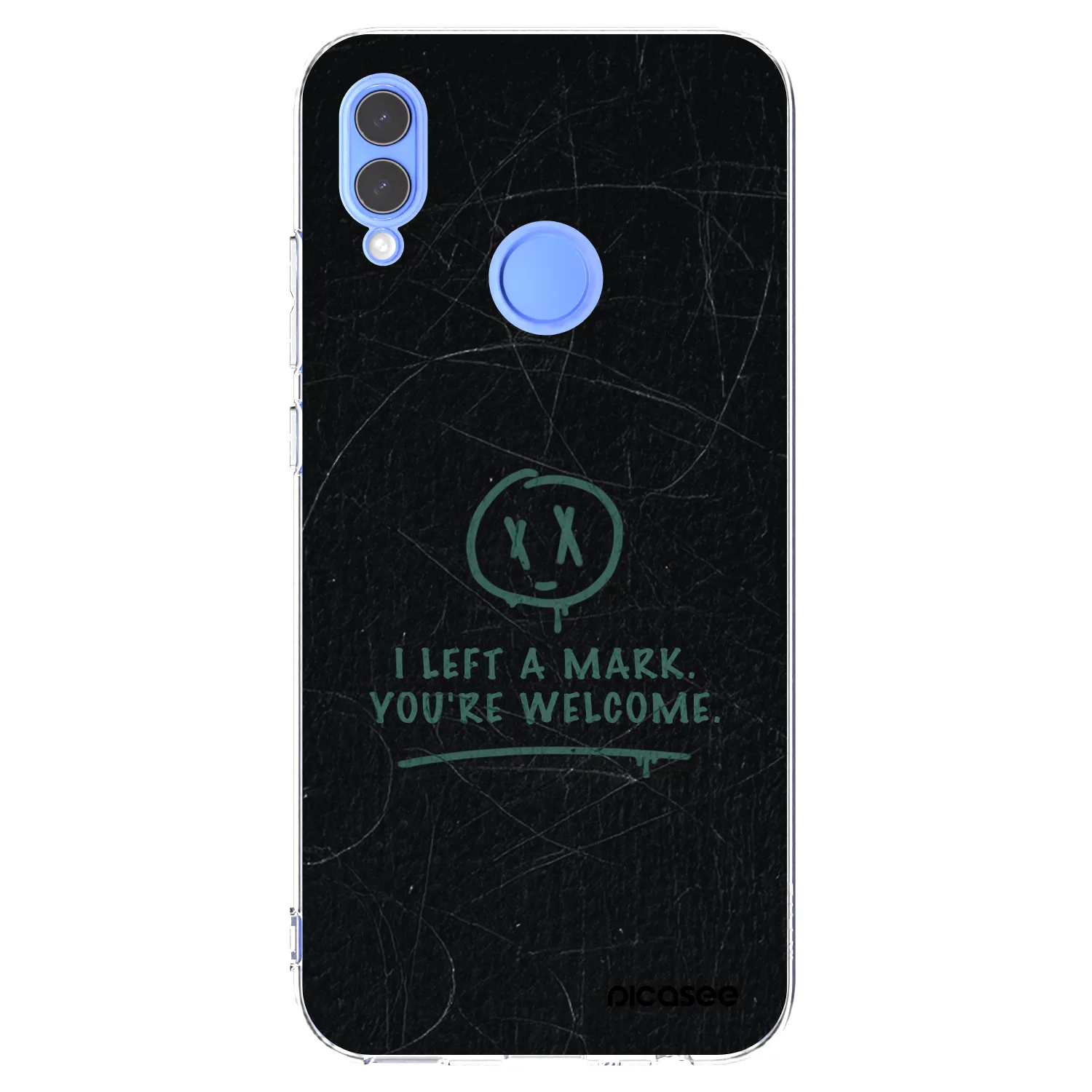 Picasee silikonski prozorni ovitek za Honor 10 Lite - LEFT A MARK