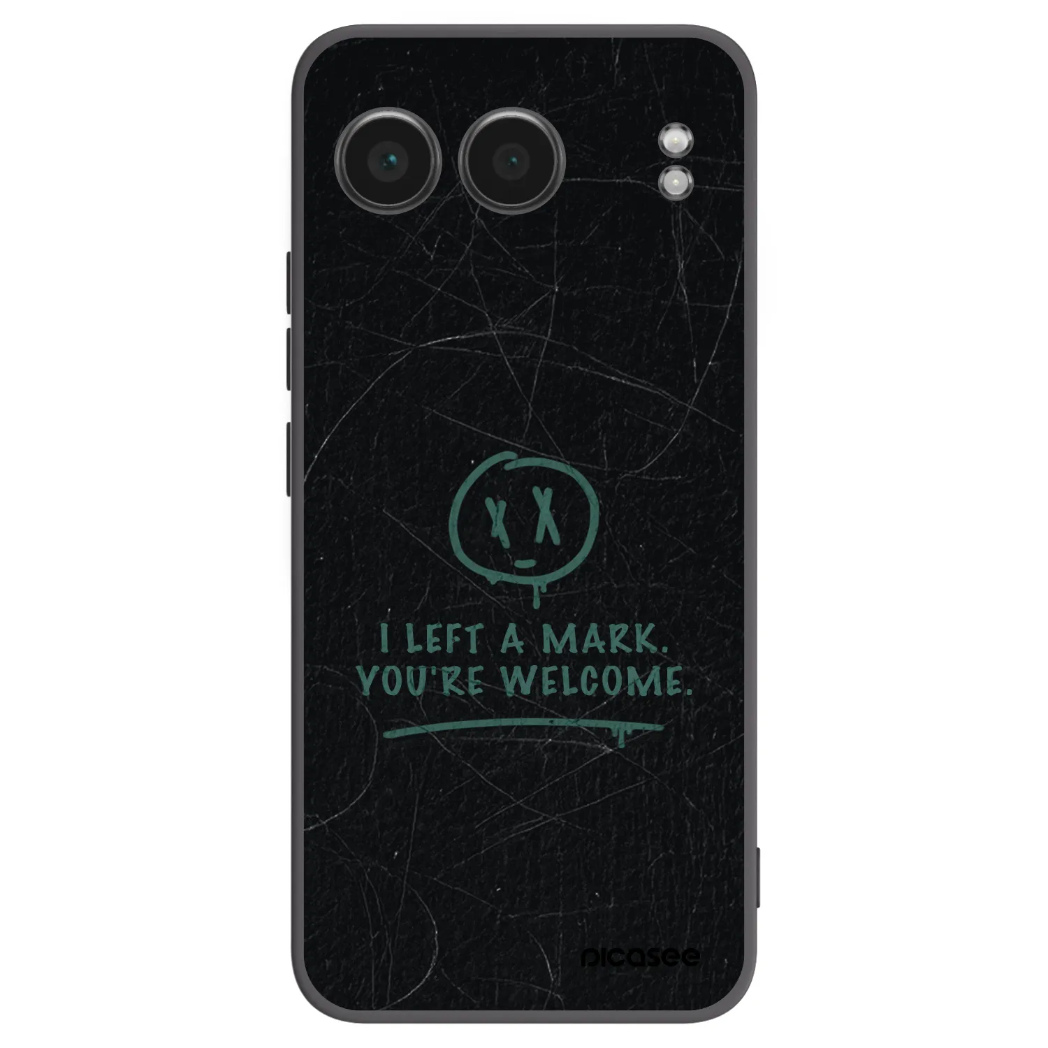 Picasee silikonski črni ovitek za OnePlus Nord 4 - LEFT A MARK