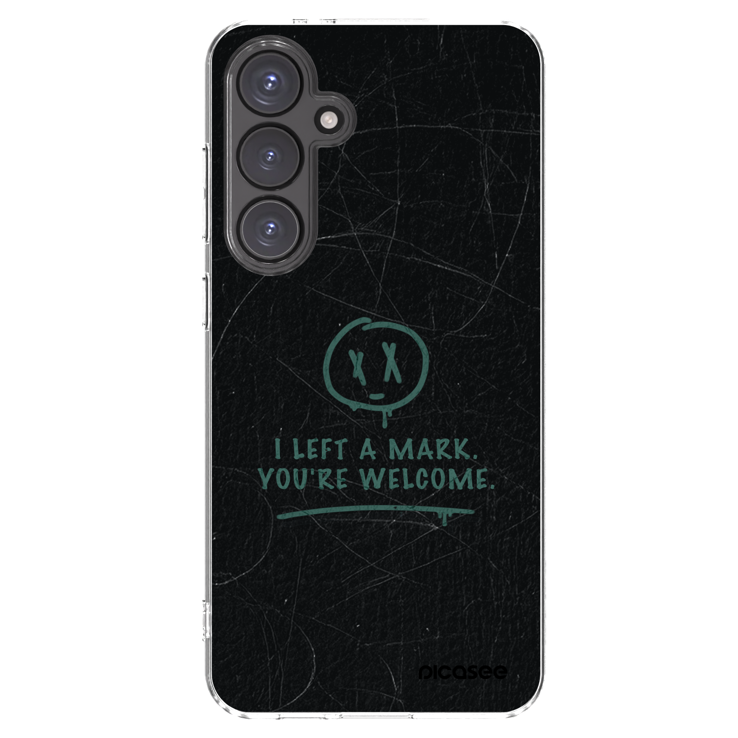 Picasee silikonski prozorni ovitek za Samsung Galaxy S24 FE S721B - LEFT A MARK