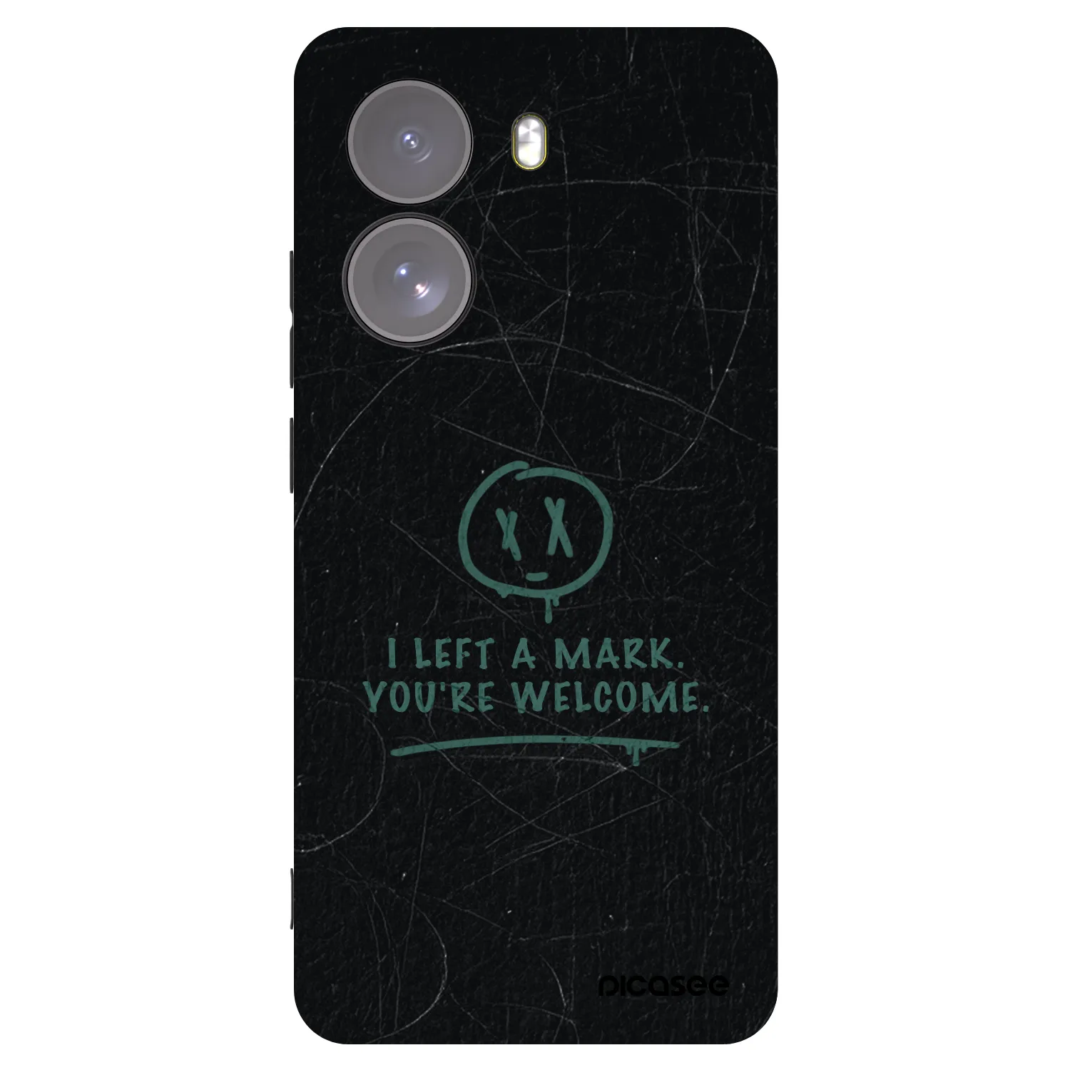 Picasee silikonski črni ovitek za Xiaomi Poco X7 - LEFT A MARK