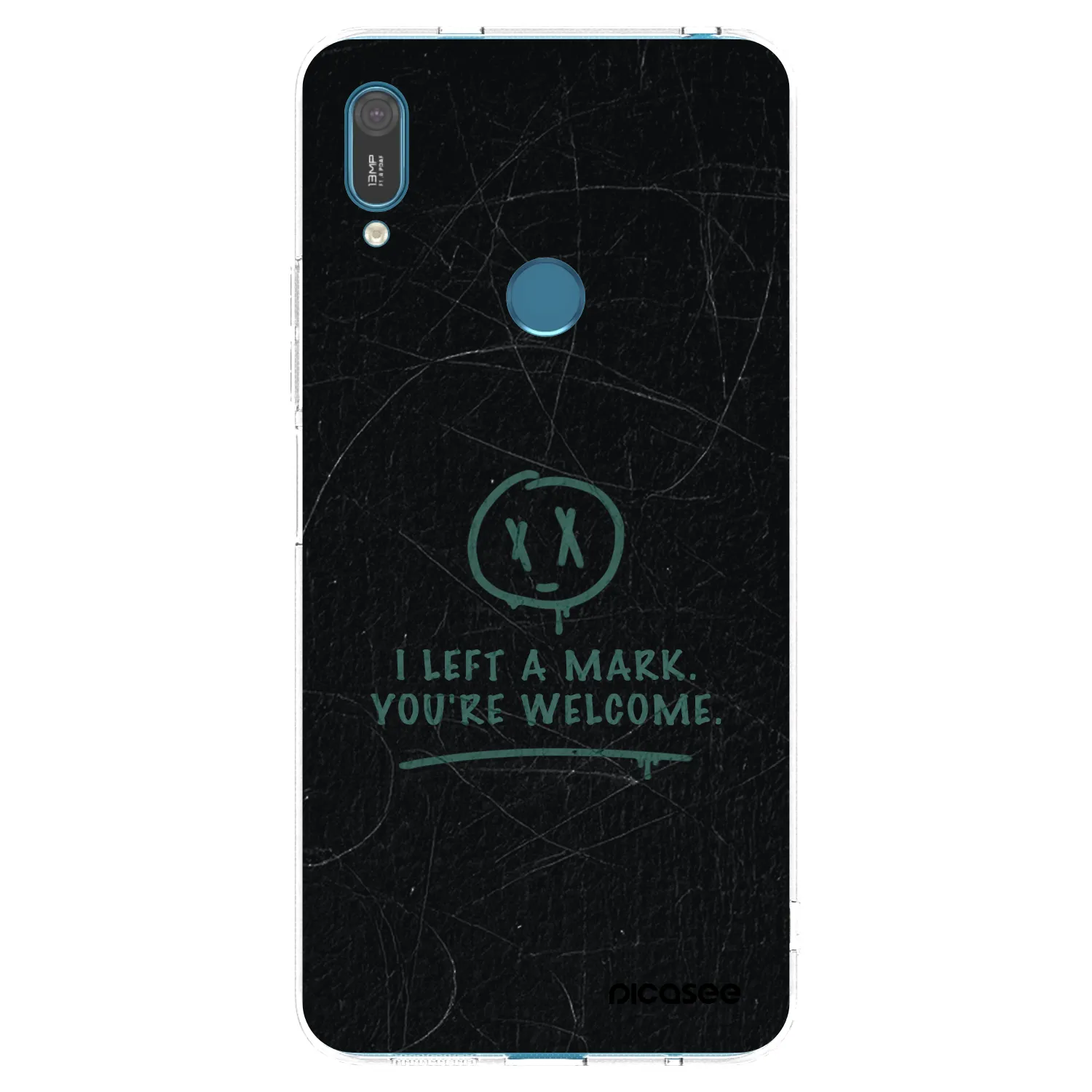 Picasee silikonski prozorni ovitek za Huawei Y7 2019 - LEFT A MARK