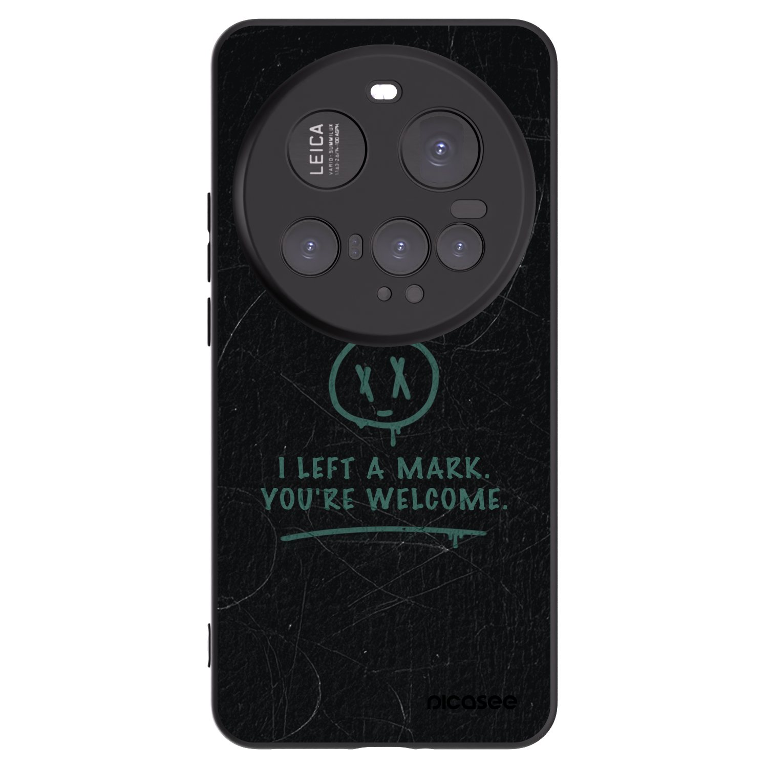Picasee silikonski črni ovitek za Xiaomi 15 Ultra - LEFT A MARK
