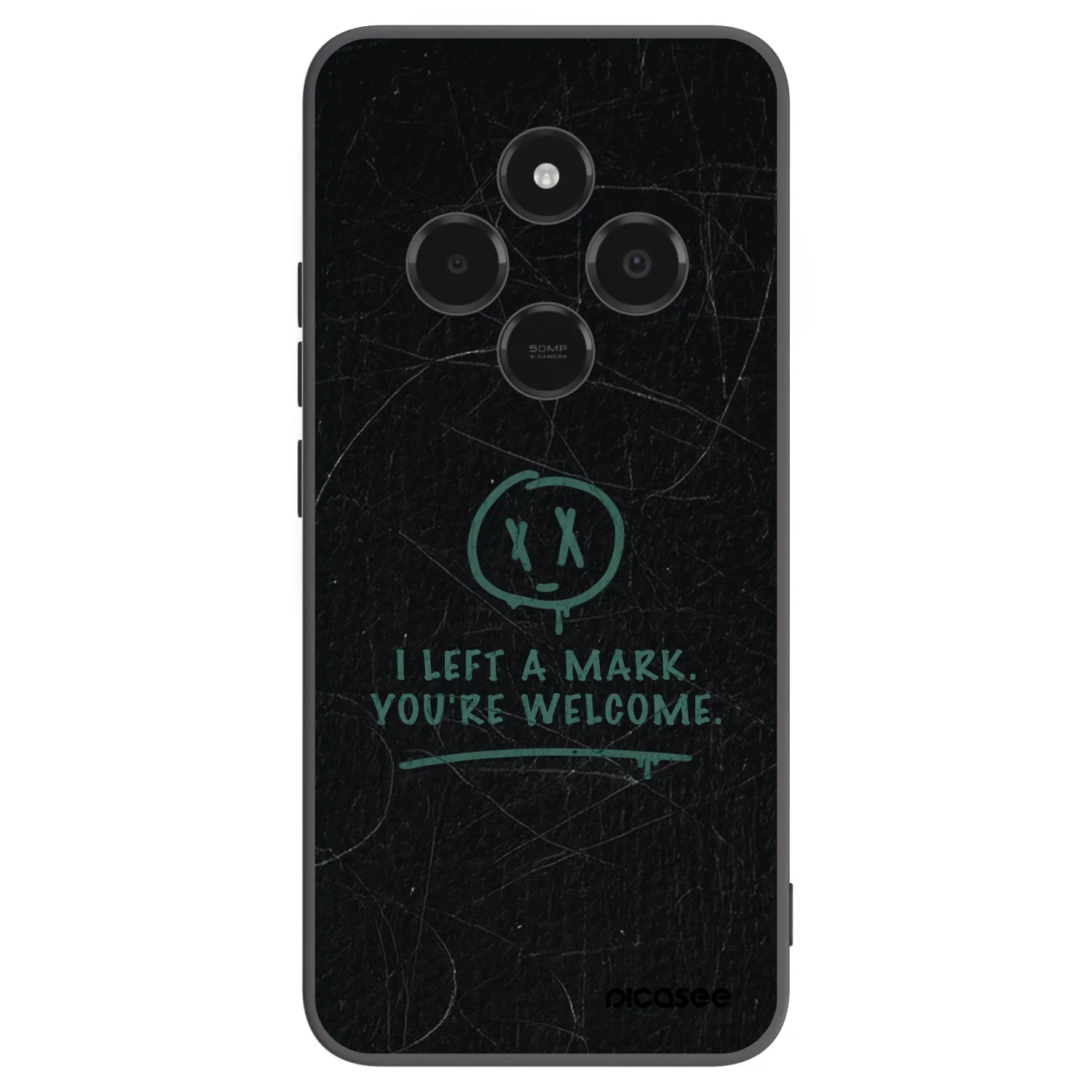 Picasee silikonski črni ovitek za Xiaomi Poco C75 - LEFT A MARK