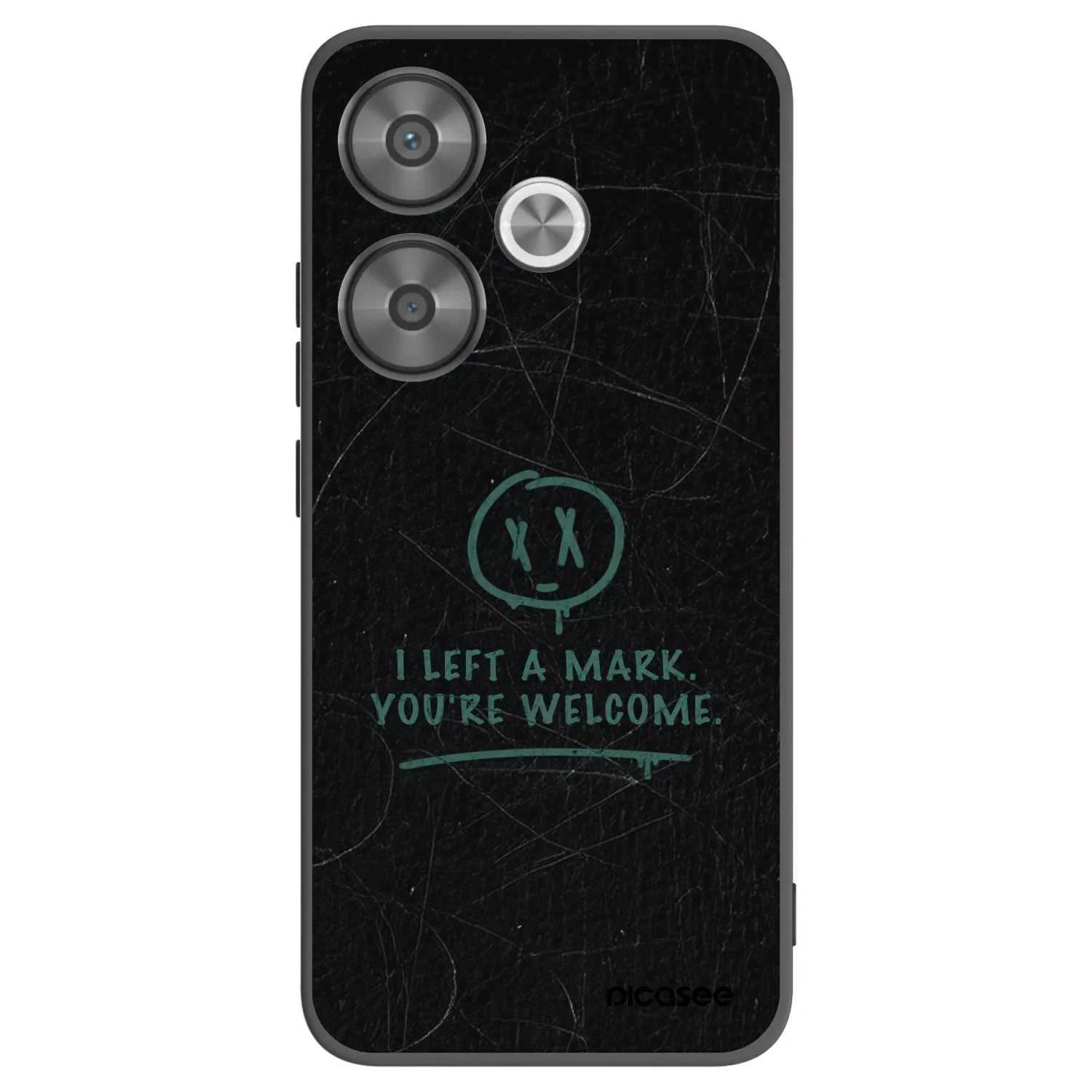Picasee silikonski črni ovitek za Xiaomi Poco F6 - LEFT A MARK