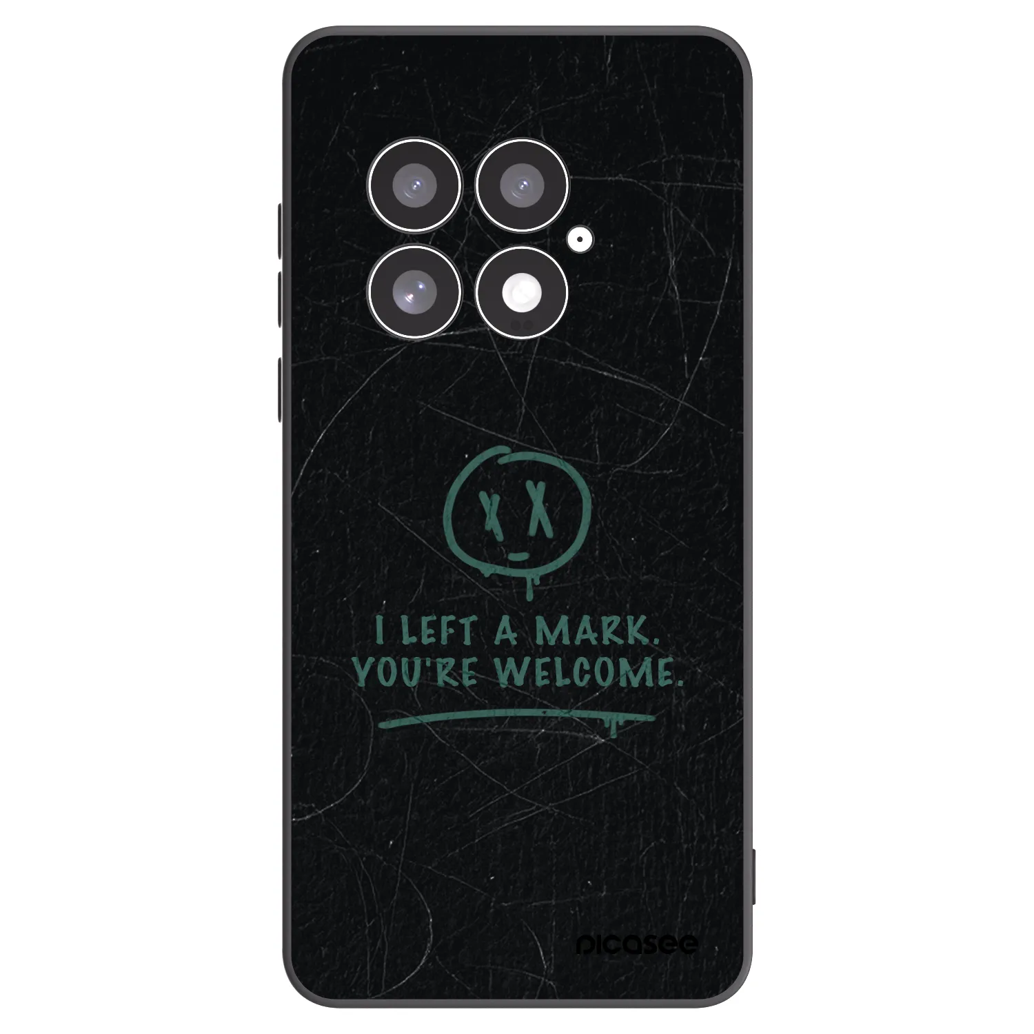 Picasee silikonski črni ovitek za OnePlus 13 5G - LEFT A MARK