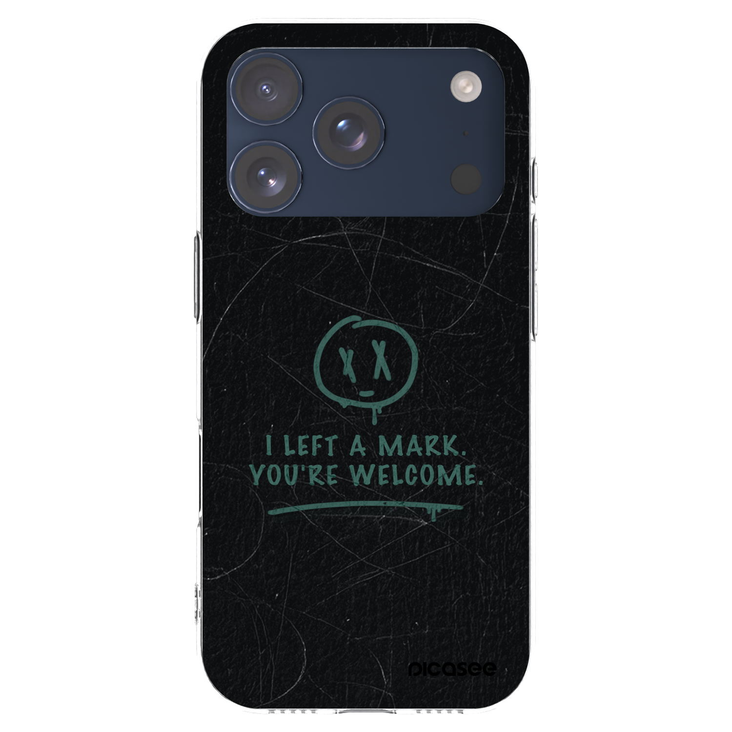 Picasee silikonski prozorni ovitek za Apple iPhone 17 Pro - LEFT A MARK