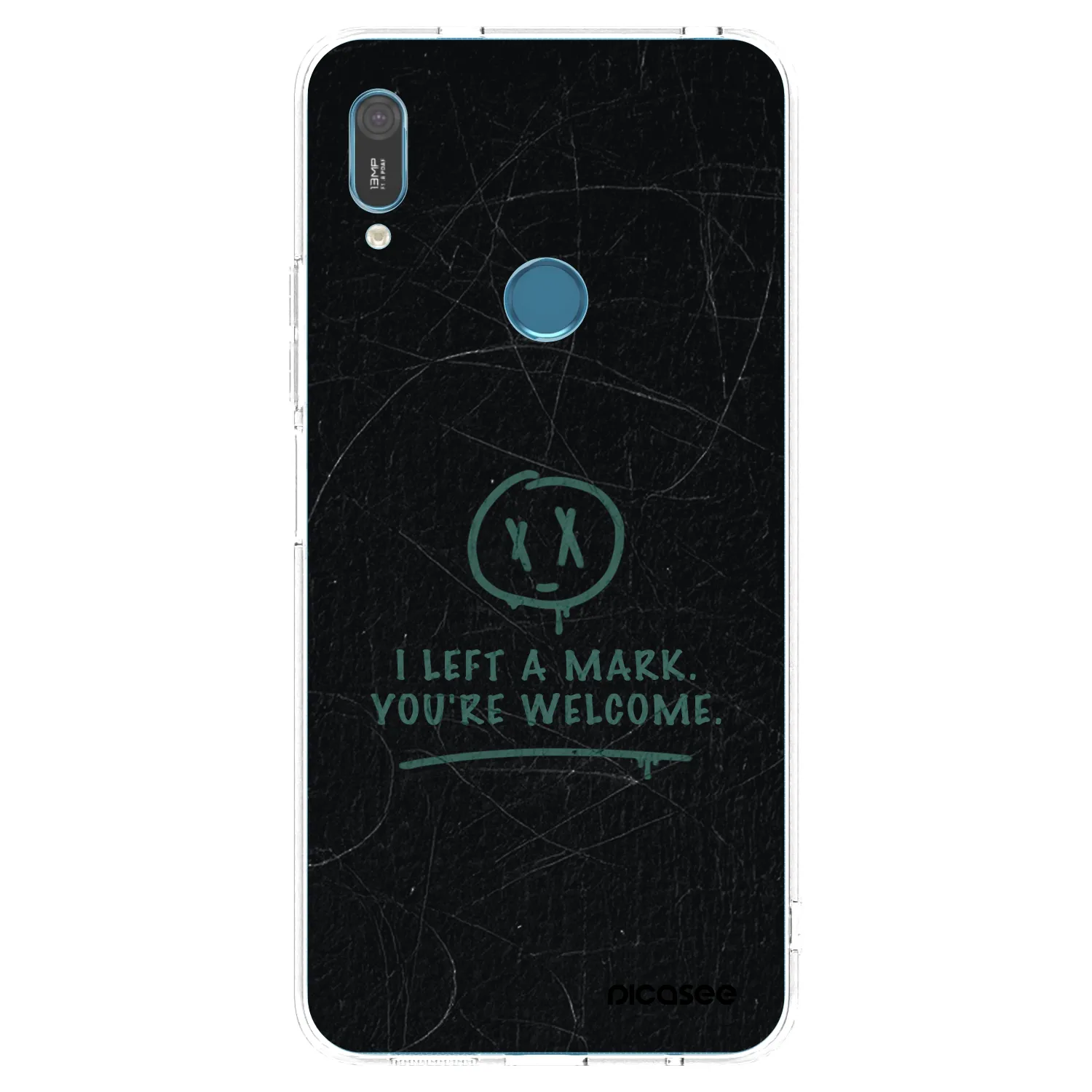 Picasee silikonski prozorni ovitek za Huawei Y6 2019 - LEFT A MARK