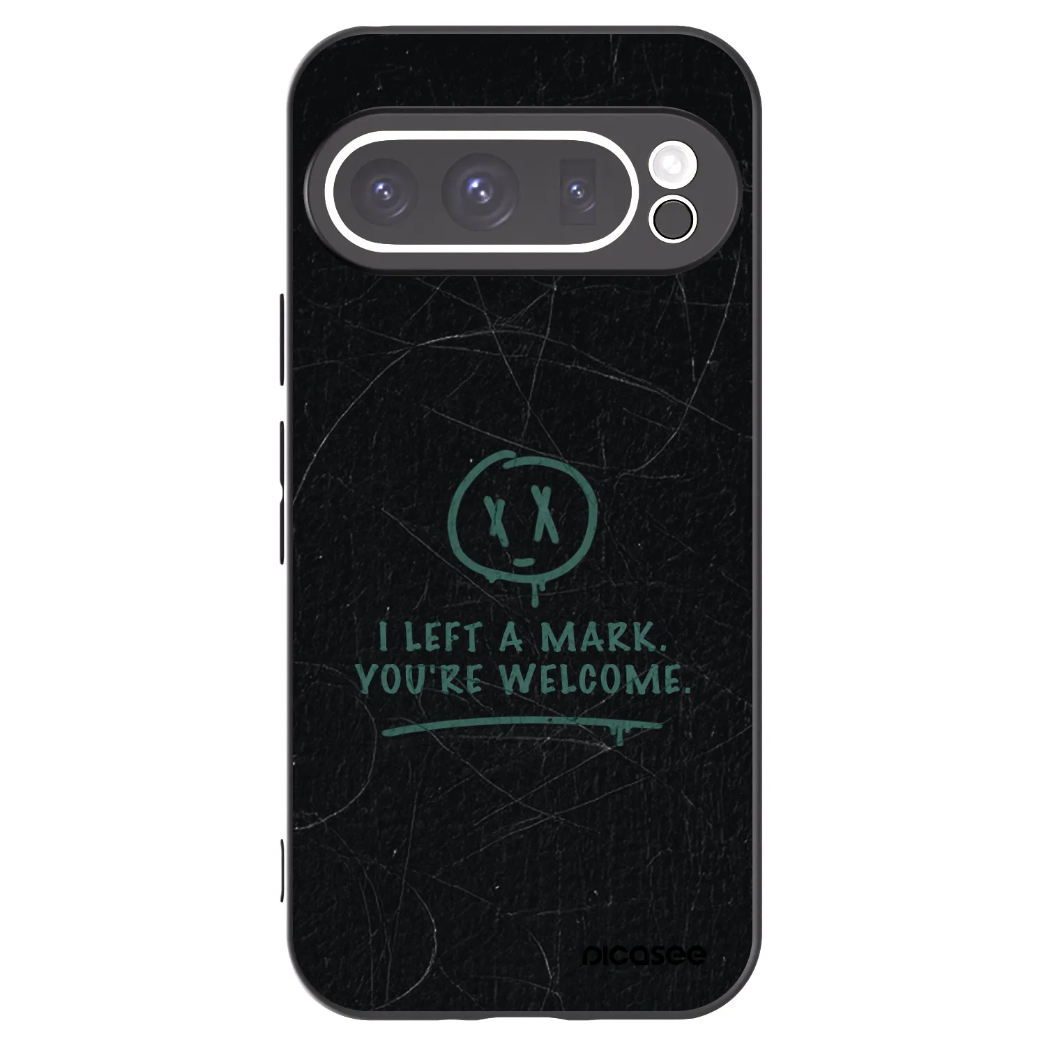 Picasee silikonski črni ovitek za Google Pixel 9 Pro XL - LEFT A MARK