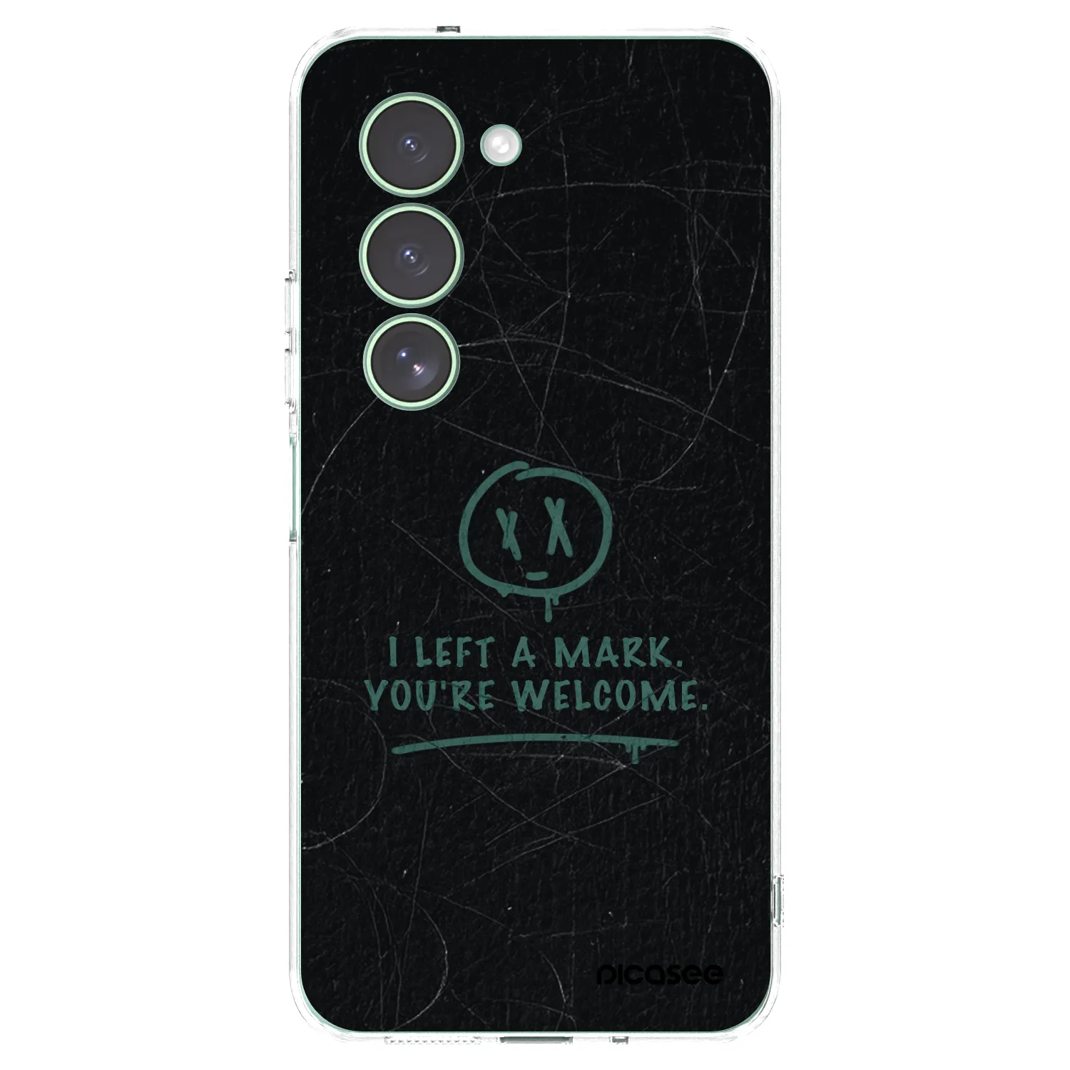 Picasee silikonski prozorni ovitek za Xiaomi Redmi 15 5G - LEFT A MARK