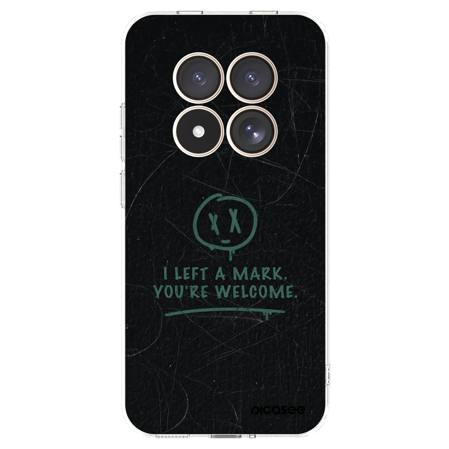 Picasee silikonski prozorni ovitek za Xiaomi Redmi Note 15 Pro 4G - LEFT A MARK