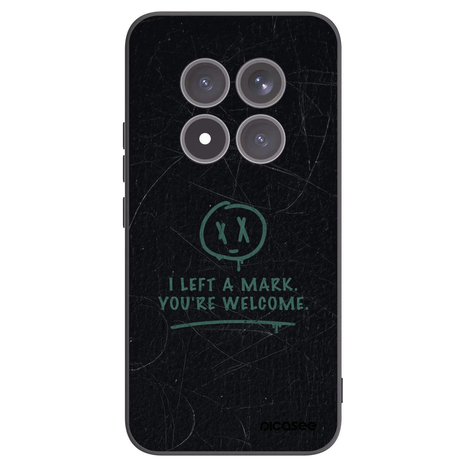 Picasee silikonski črni ovitek za Xiaomi Redmi Note 15 Pro+ - LEFT A MARK