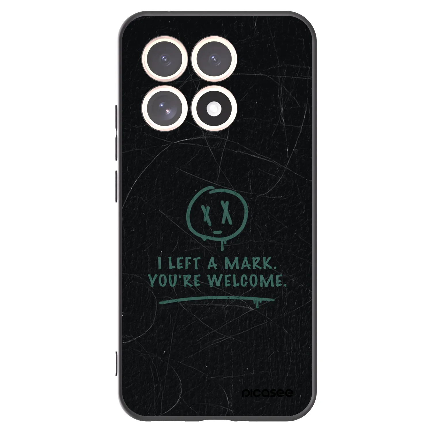 Picasee silikonski črni ovitek za Xiaomi 15T - LEFT A MARK