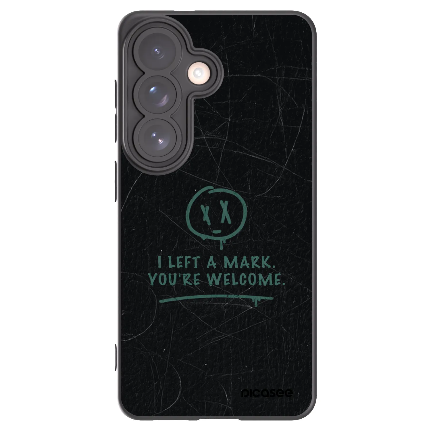 Picasee silikonski črni ovitek za Samsung Galaxy S26 - LEFT A MARK