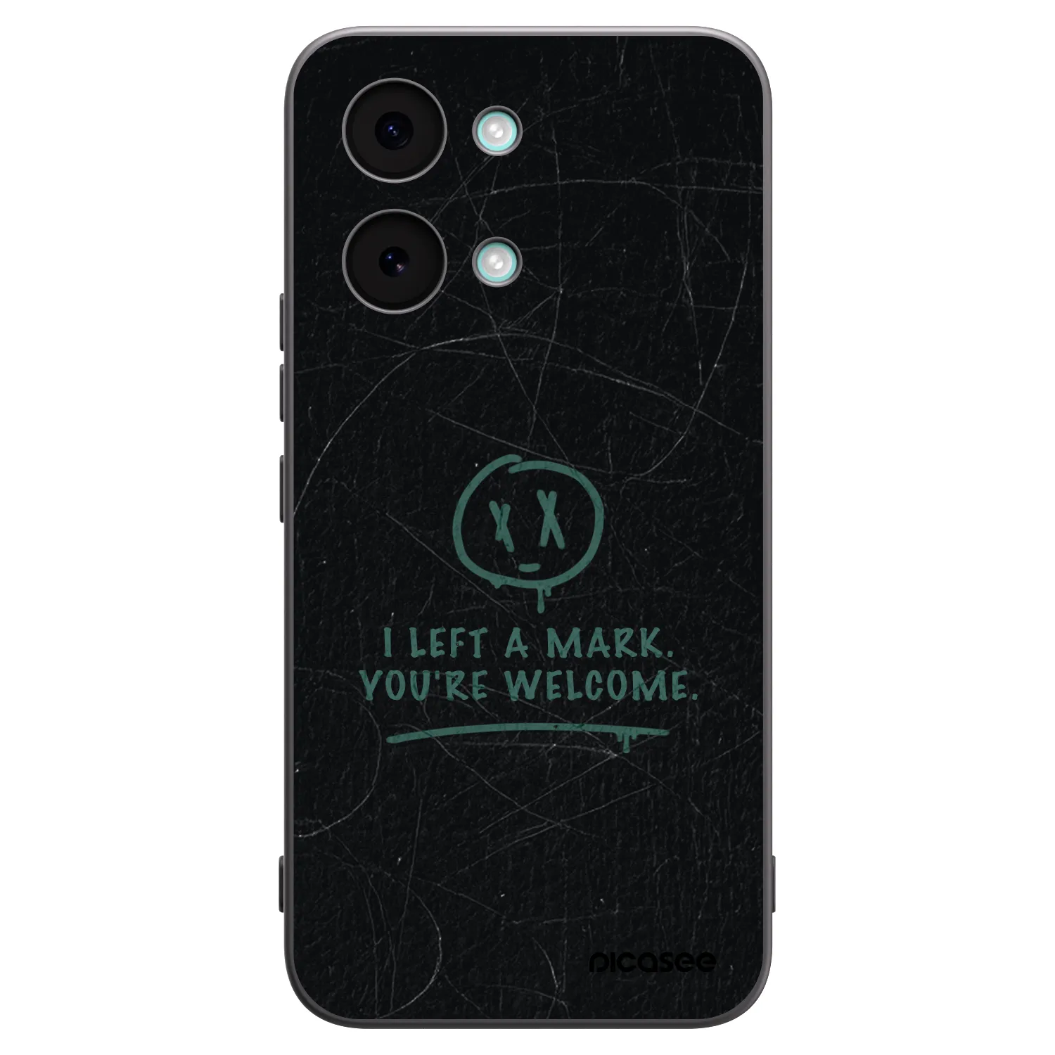 Picasee silikonski črni ovitek za Xiaomi Poco X8 Pro Max - LEFT A MARK