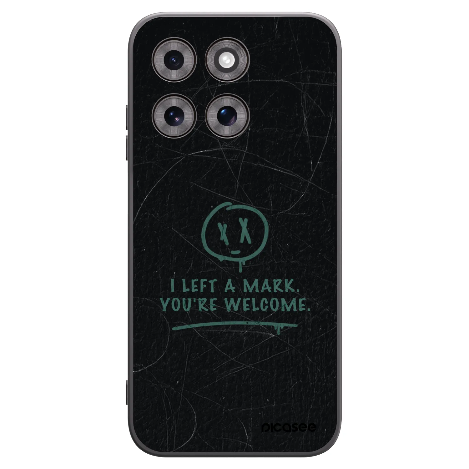 Picasee silikonski črni ovitek za Motorola Moto G77 - LEFT A MARK