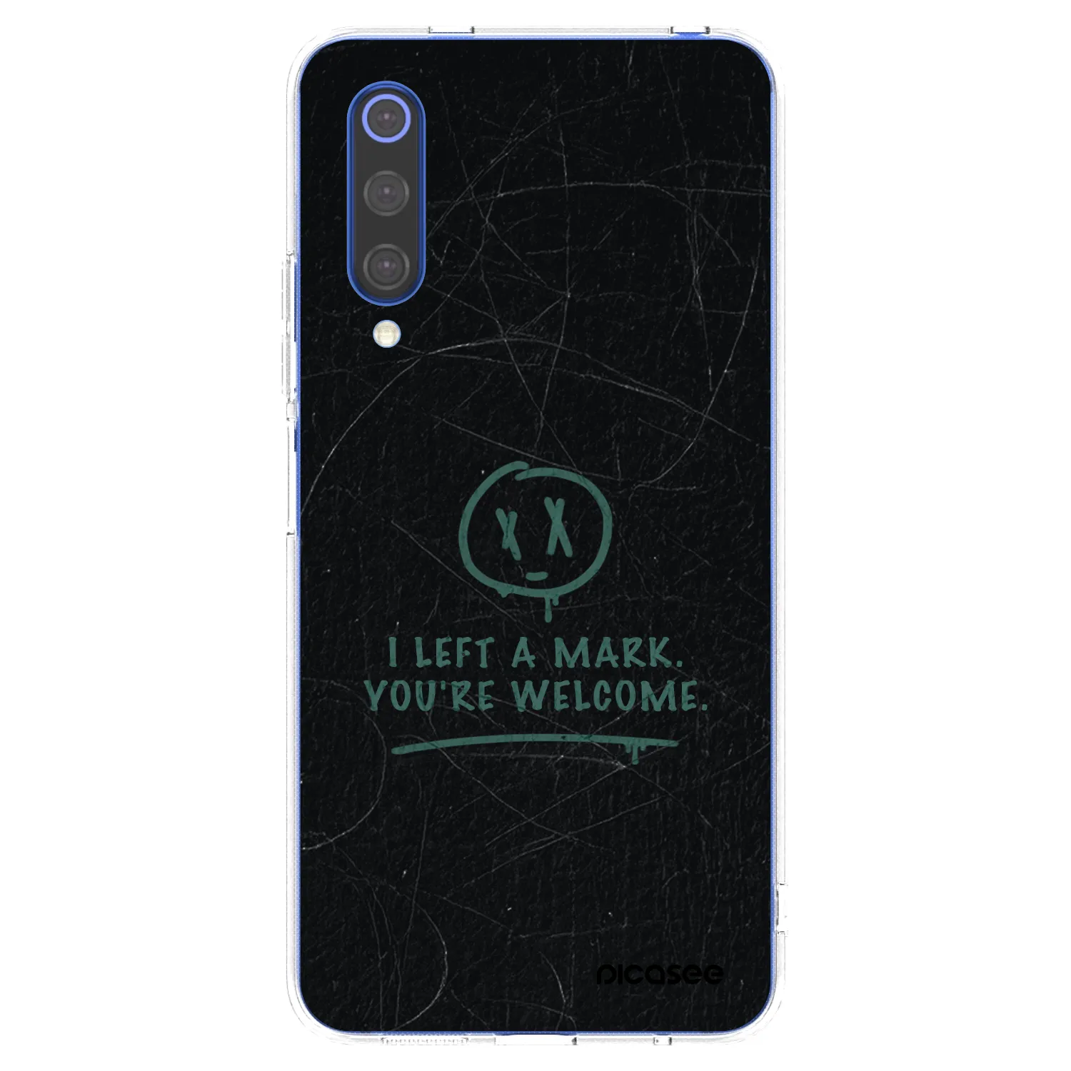 Picasee silikonski prozorni ovitek za Xiaomi Mi 9 SE - LEFT A MARK