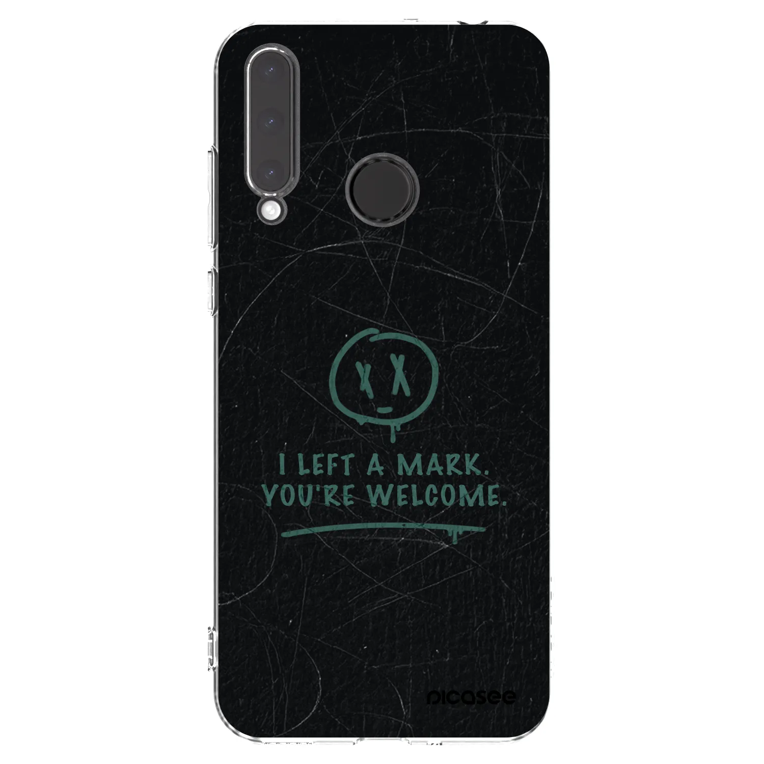 Picasee silikonski prozorni ovitek za Honor 20 Lite - LEFT A MARK