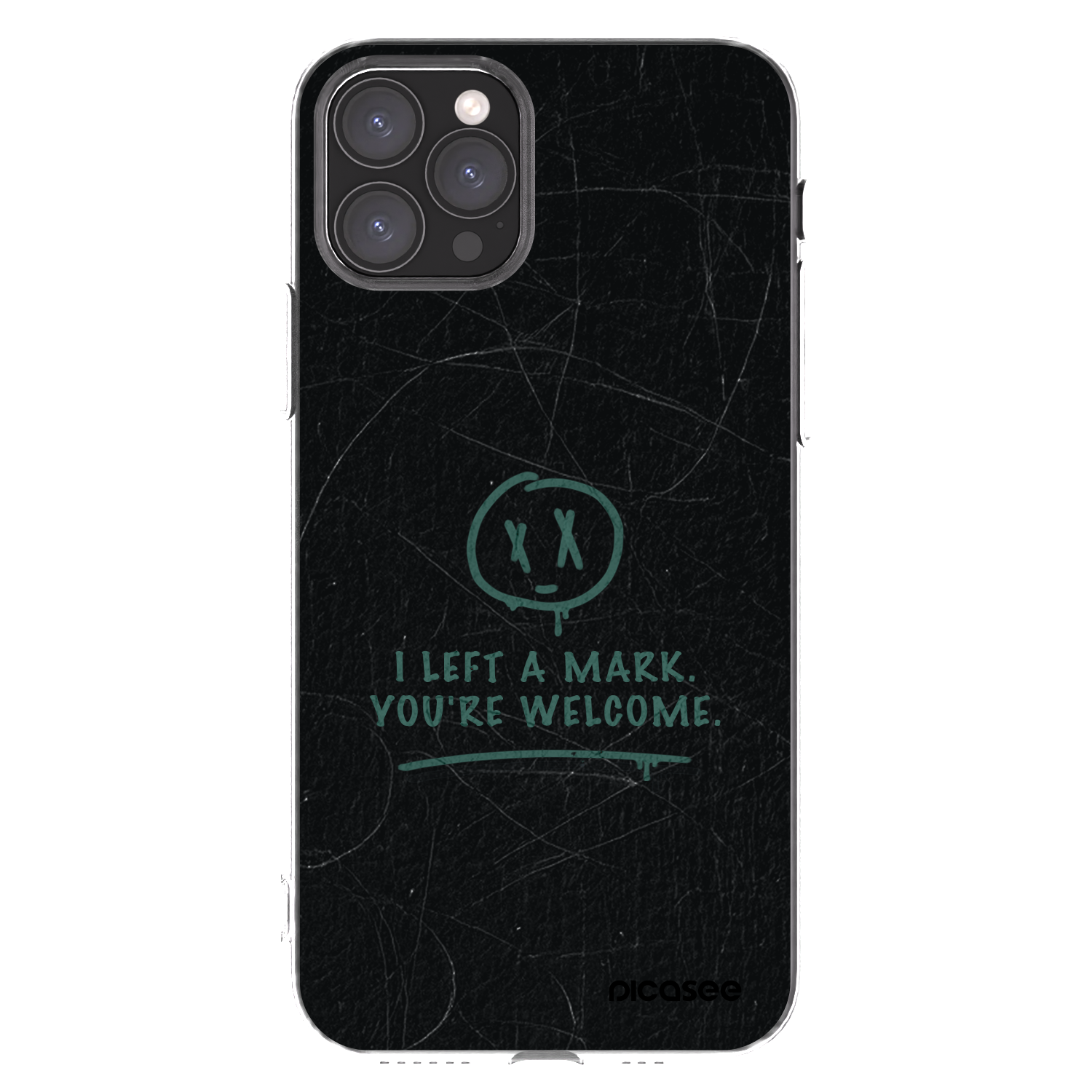 Picasee silikonski prozorni ovitek za Apple iPhone 11 Pro - LEFT A MARK