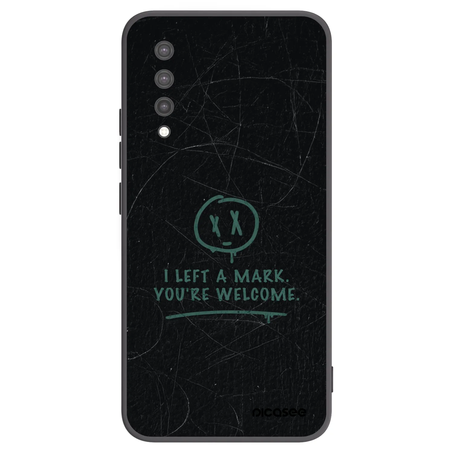 Picasee silikonski črni ovitek za Xiaomi Mi 9 Lite - LEFT A MARK
