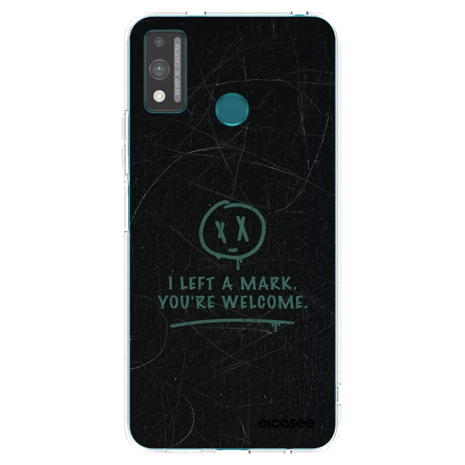 Picasee silikonski prozorni ovitek za Honor 9X Lite - LEFT A MARK