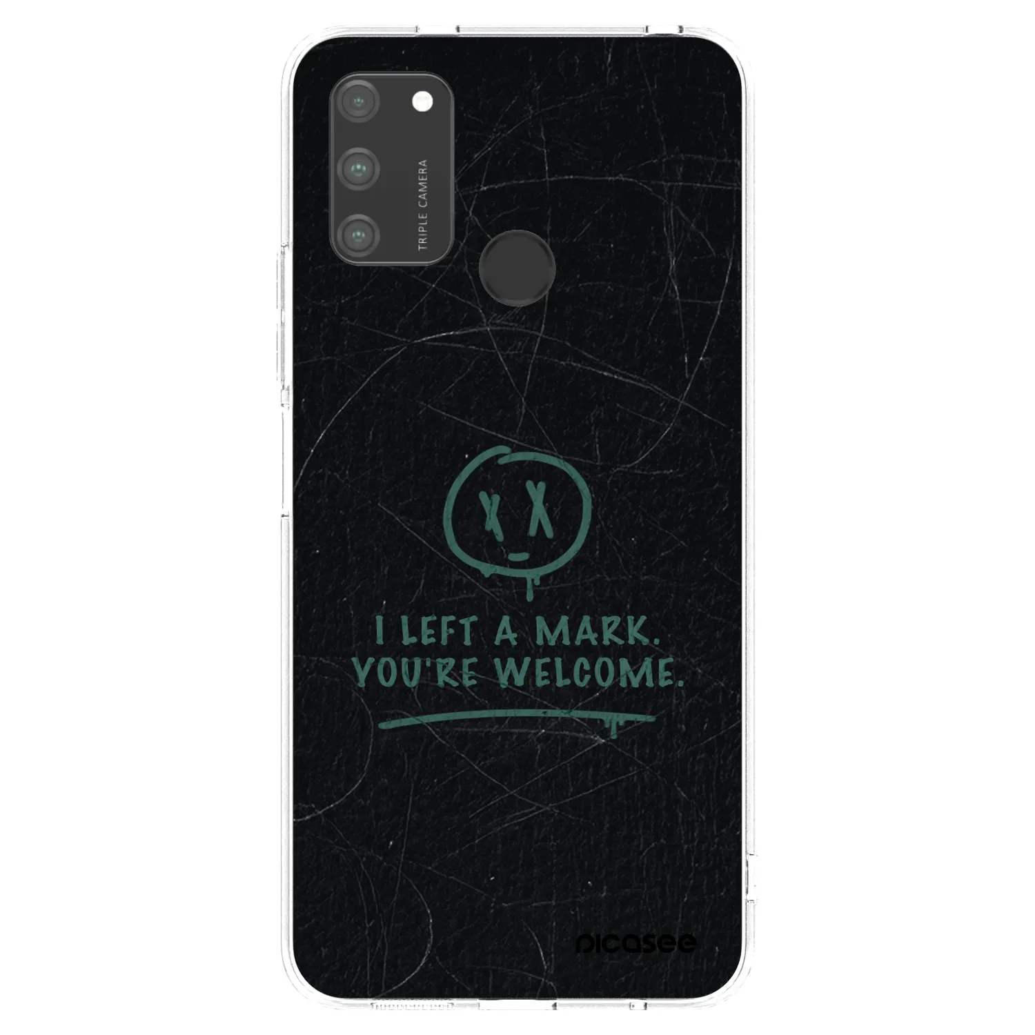 Picasee silikonski prozorni ovitek za Honor 9A - LEFT A MARK