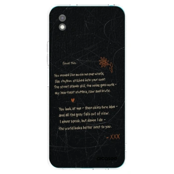 Picasee silikonski črni ovitek za Xiaomi Redmi 9A - POET