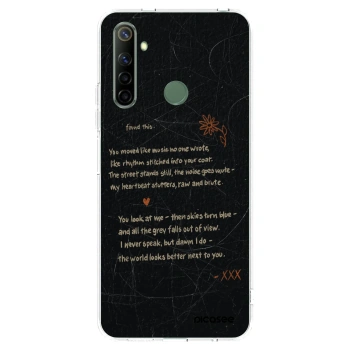 Picasee silikonski prozorni ovitek za Realme 6i - POET