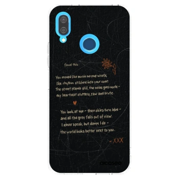 Picasee silikonski prozorni ovitek za Huawei P20 Lite - POET