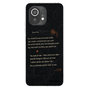 Picasee silikonski prozorni ovitek za Xiaomi Mi 11 - POET