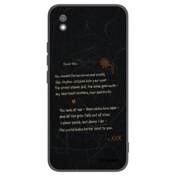 Picasee silikonski črni ovitek za Xiaomi Redmi 9AT - POET