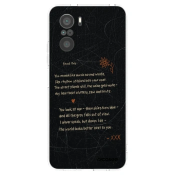 Picasee silikonski prozorni ovitek za Xiaomi Poco F3 - POET