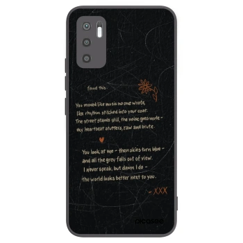 Picasee silikonski črni ovitek za Xiaomi Redmi Note 10 5G - POET