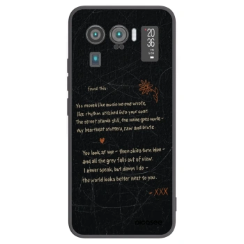 Picasee silikonski črni ovitek za Xiaomi Mi 11 Ultra - POET