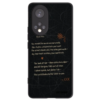Picasee silikonski črni ovitek za Huawei Nova 9 - POET