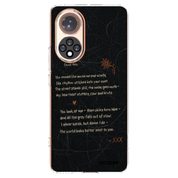 Picasee silikonski prozorni ovitek za Huawei Nova 9 - POET
